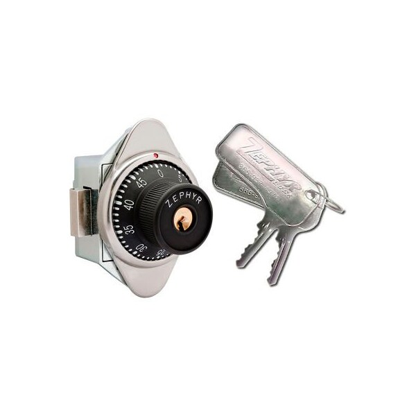 Zephyr Lock Llc Zephyr 1970ADA Built-In Combo Lock - ADA Compliant Manual Dead Bolt - 2 User Keys 1970ADA - main